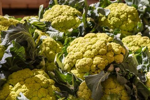 Fresh cauliflower Foto stock