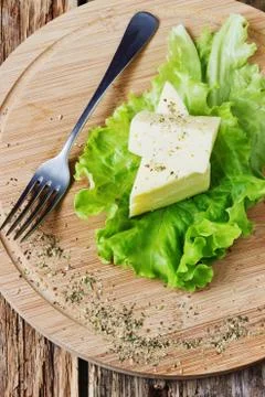 Fresh cheese Stock Photos