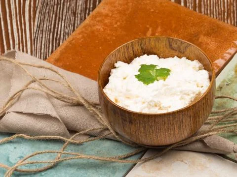Fresh cheese Stock Photos