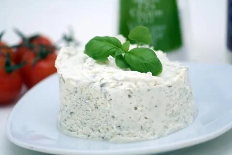 Fresh cheese Stock Photos