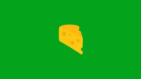 Fresh Cheese Slices Close Up Stock-Footage 340463494