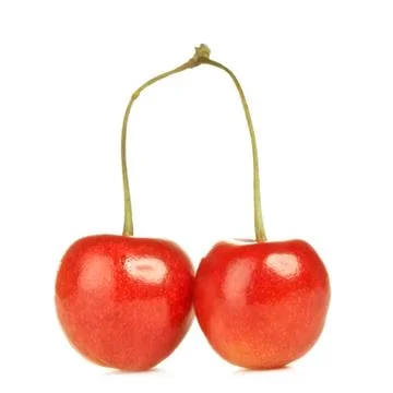Fresh cherries Foto stock