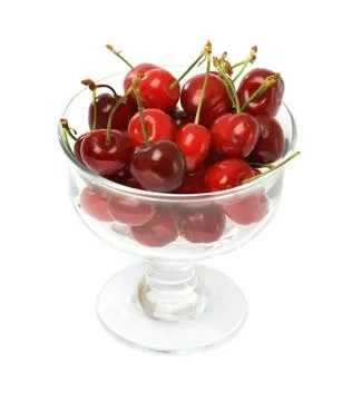 Fresh cherries Stock Photos