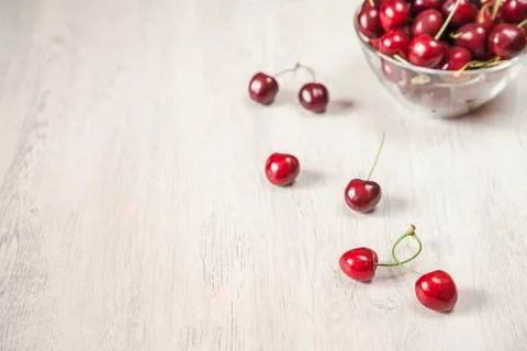 Fresh cherries Stock-Fotos