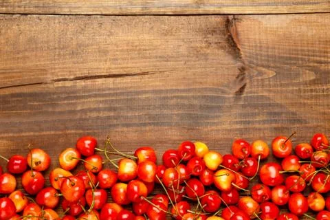 Fresh cherries Stock Photos