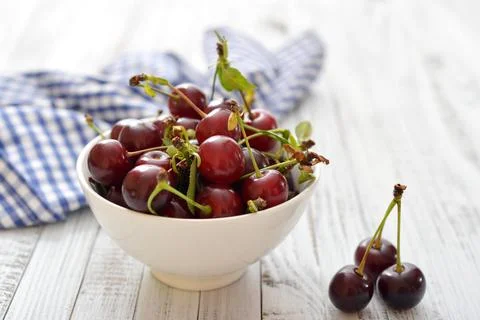 Fresh cherries Stock-Fotos