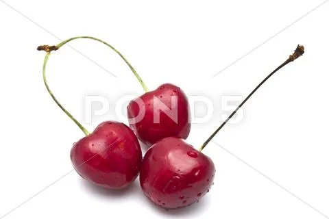 Fresh cherry Stock Photos