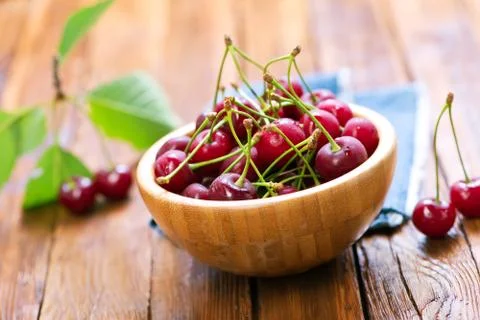 Fresh cherry Stock Photos