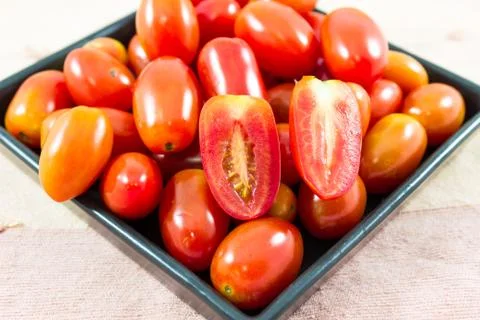 Fresh  cherry tomato Foto stock