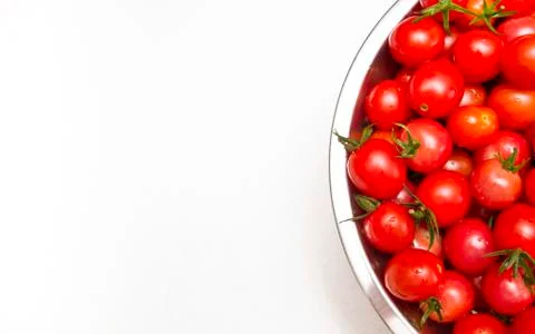 Fresh cherry tomatoes Stock Photos