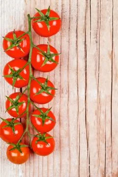 Fresh cherry tomatoes Stock Photos