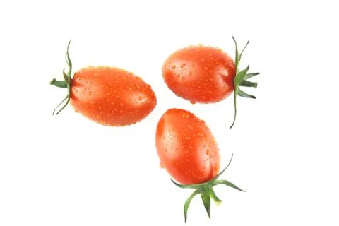Fresh cherry tomatoes Stock Photos