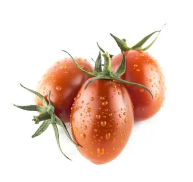 Fresh cherry tomatoes Stock Photos