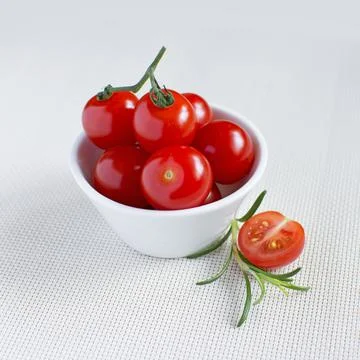 Fresh cherry tomatoes Stock Photos