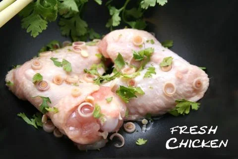 Fresh chicken Foto stock