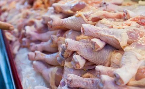 Fresh chickens Stock Photos