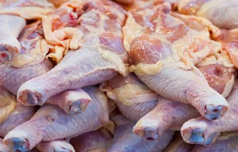 Fresh chickens Stock Photos