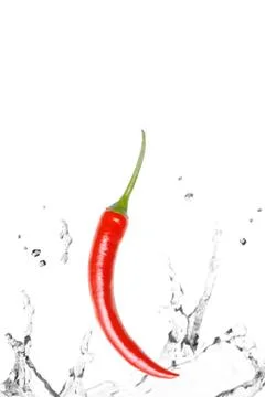 Fresh chili Stock Photos