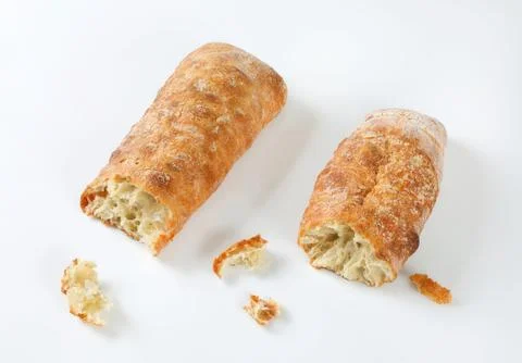Fresh ciabatta bread Stock Photos