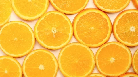 Fresh citrus fruits. Rotate Video footage of the concept of a healthy food an Stock Footage