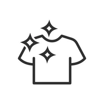 Fresh clean laundry  Stock Illustration