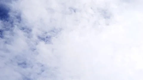 Fresh cloud of flow (blue sky, weather, smooth) Stock Footage 66683980