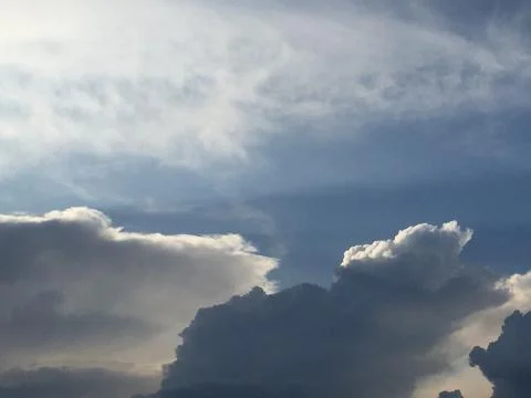 Fresh Clouds in sky Stock-Fotos