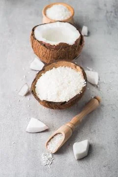 Fresh coconut fruit Stock Photos