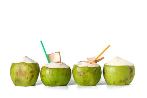 Fresh coconut Foto stock