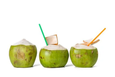 Fresh coconut Foto stock