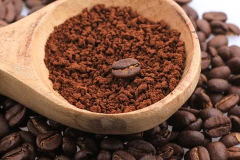 Fresh coffee beans 스톡 사진