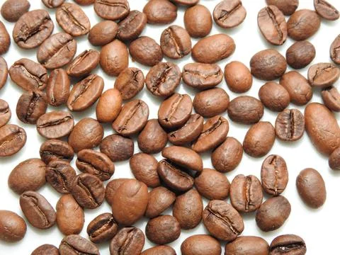 Fresh coffee beans Stock Photos