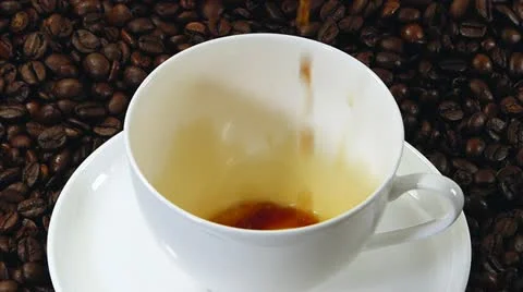 Fresh coffee Stock Footage 21374624