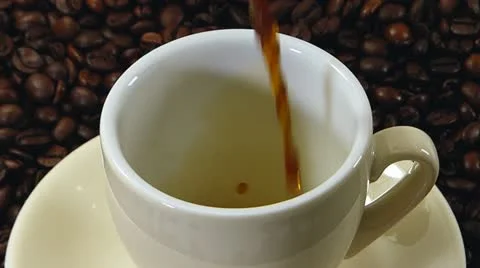 Fresh coffee Stock Footage 21374700