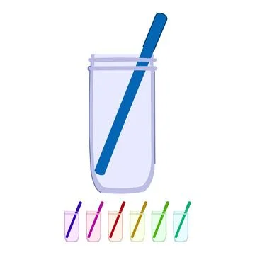 Fresh coffee glass vector cartoon graphic Illustrazione stock