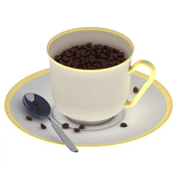 Fresh Coffee Stock Illustration