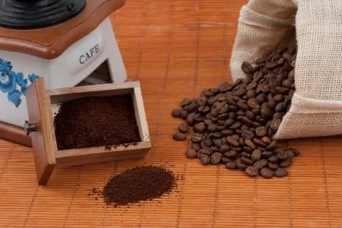 Fresh coffee Stock Photos