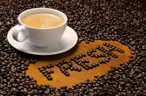 Fresh coffee Stock Photos