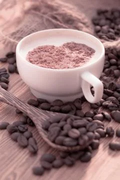 Fresh coffee Stock Photos