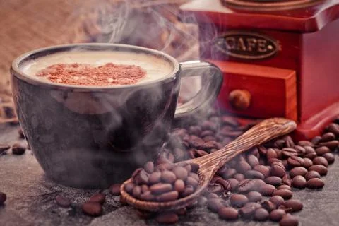 Fresh coffee Stock Photos
