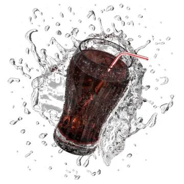 Fresh coke Stock Illustration