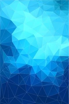 Fresh color triangle background Stock Illustration