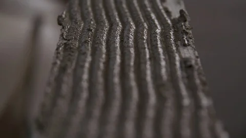 Fresh concrete close up Vídeo Stock 92845809