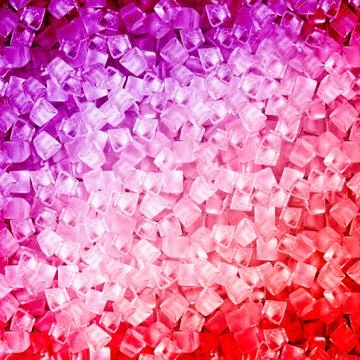 Fresh cool ice cube background Illustrazione stock