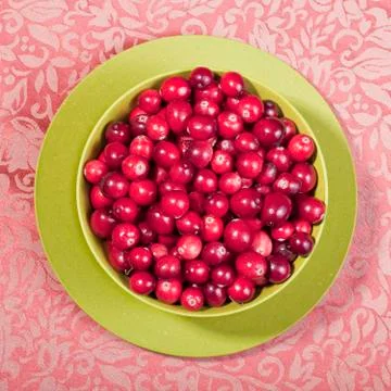 Fresh cranberries Stock Photos