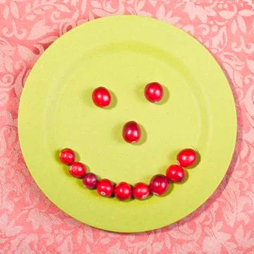 Fresh cranberries Stock Photos