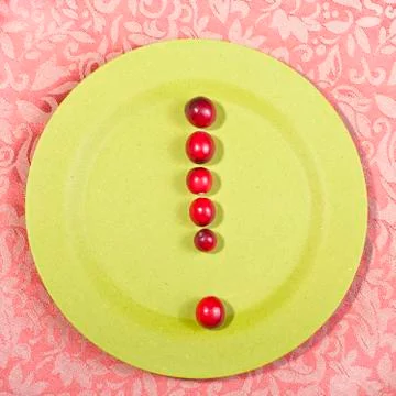 Fresh cranberries Stock Photos