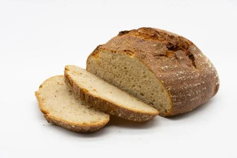 Fresh crispy bread Stock Photos