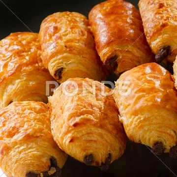 Fresh croissants Stock Photos