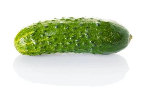 Fresh cucumbers close-up Stock Photos